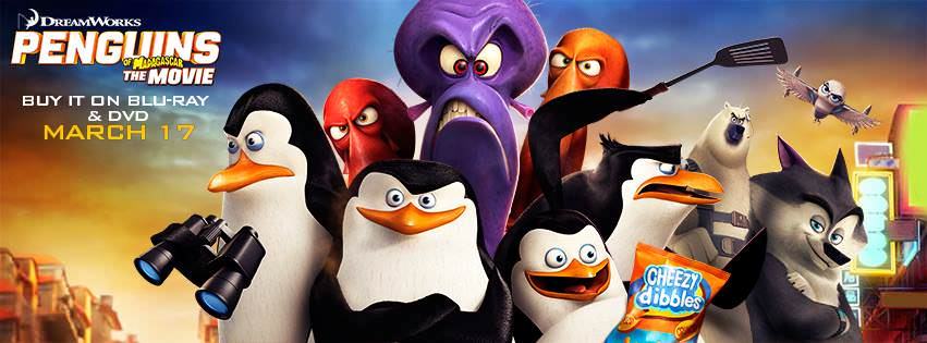 Movie, The Penguins of Madagascar(美國) / 馬達加斯加爆走企鵝(台) /马达加斯加的企鹅(中) / 荒失失企鵝(港), 電影海報, 美國, 橫式