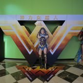 Movie, Wonder Woman(美國) / 神力女超人(台) / 神奇女侠(中) / 神奇女俠(港), 廣告看板, 哈拉影城