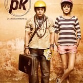 Movie, PK(印度) / 來自星星的傻瓜PK(台) / 我的个神啊(中) / 來自星星的PK(港), 電影海報, 印度