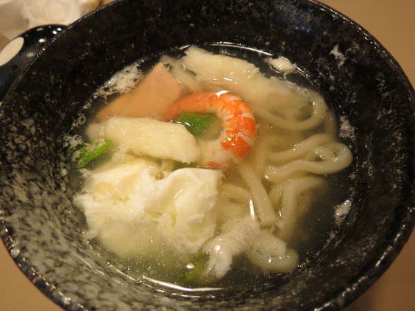 船屋日本料理, 餐點, 海鮮烏龍麵