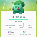 APP, Pokémon GO, 寶可夢資料, #001 妙蛙種子/Bulbasaur