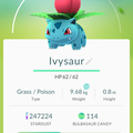 APP, Pokémon GO, 寶可夢資料, #002 妙蛙草/Ivysaur