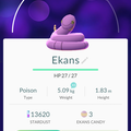 APP, Pokémon GO, 寶可夢資料, #023 阿柏蛇/Ekans