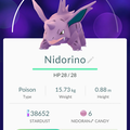 APP, Pokémon GO, 寶可夢資料, #033 尼多力諾/Nidorino