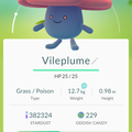 APP, Pokémon GO, 寶可夢資料, #045 霸王花/Vileplume