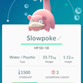 APP, Pokémon GO, 寶可夢資料, #079 呆呆獸/Slowpoke