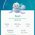 APP, Pokémon GO, 寶可夢資料, #086 小海獅/Seel