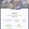 APP, Pokémon GO, 寶可夢資料, #095 大岩蛇/Onix