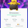 APP, Pokémon GO, 寶可夢資料, #096 催眠貘/Drowzee