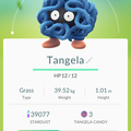 APP, Pokémon GO, 寶可夢資料, #114 蔓藤怪/Tangela