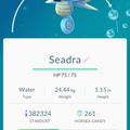APP, Pokémon GO, 寶可夢資料, #117 海刺龍/Seadra