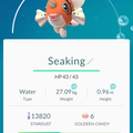 APP, Pokémon GO, 寶可夢資料, #119 金魚王/Seaking