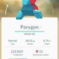 APP, Pokémon GO, 寶可夢資料, #137 多邊獸/Porygon