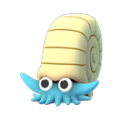 APP, Pokémon GO, 寶可夢圖片, #138 菊石獸/Omanyte