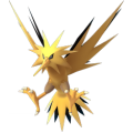 APP, Pokémon GO, 寶可夢圖片, #145 閃電鳥/Zapdos