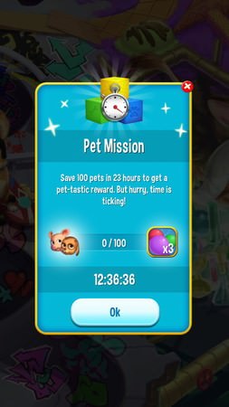 Pet Rescue Saga, Pet Mission(寵物任務)