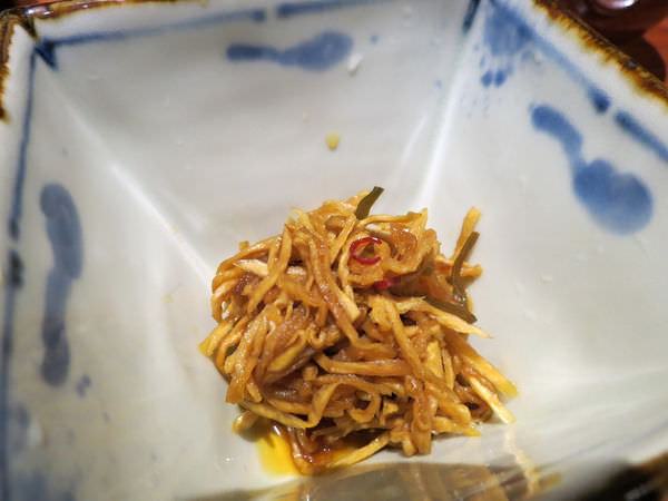 銀座杏子日式豬排@台北京站店, 餐點, 蘿蔔干絲