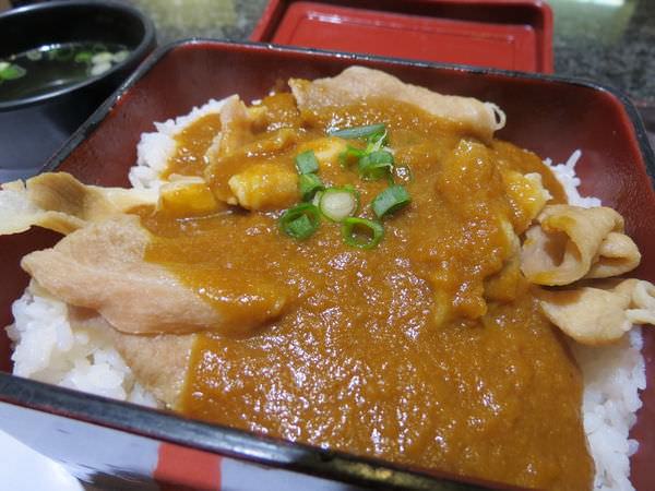 東京王子日式拉麵專賣@美麗華店, 咖哩豚肉丼飯