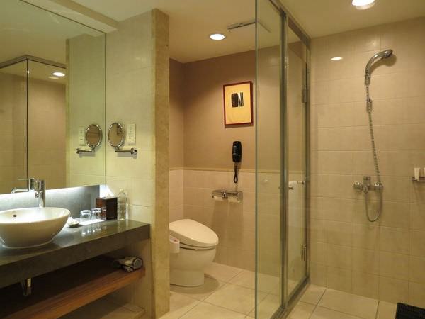 新竹老爺酒店, 雅緻客房, 浴室