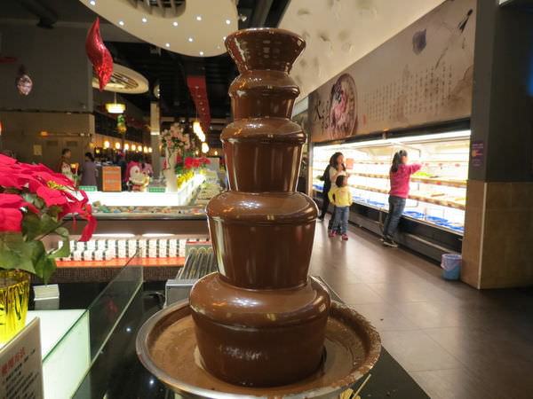 鮮友火鍋(新莊店), 巧克力噴泉