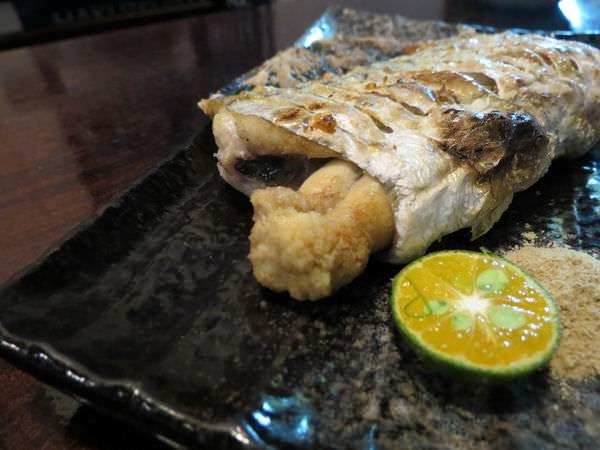 烤丸 日式燒烤酒場, 菜色, 鹽烤白帶魚