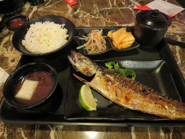 百八魚場(南京店), 鹽烤鯖魚定食