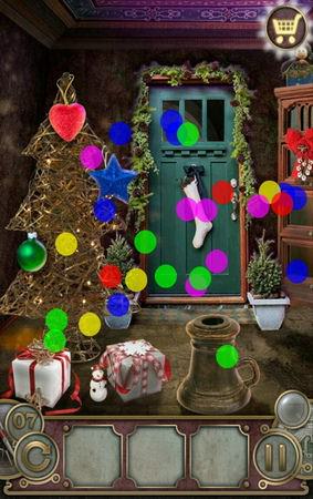 App, 逃出豪宅(Escape The Mansion), Christmas, Level 7, 解法