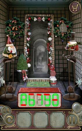 App, 逃出豪宅(Escape The Mansion), Christmas, Level 18, 解法