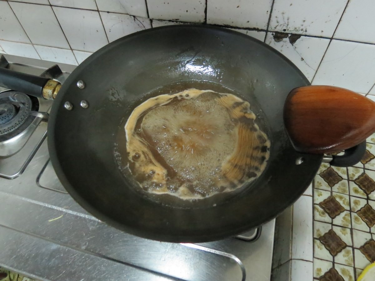 自製麥芽糖, 小麥草+糯米, 煮湯汁