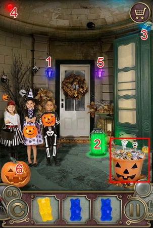 App, 逃出豪宅(Escape The Mansion), Halloween, Level 8
