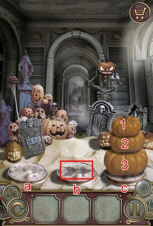 App, 逃出豪宅(Escape The Mansion), Halloween, Level 10, 解法