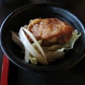 漁樂生魚片·丼飯@永春店, 鹽烤雞腿定食