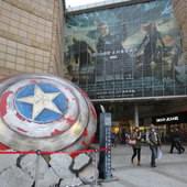 Movie, Captain America: The Winter Soldier(美國隊長2：酷寒戰士)(美国队长2), 廣告看板, 美麗華