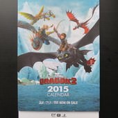 Movie, How to Train Your Dragon 2(馴龍高手2)(馴龍記2), 週邊商品, 桌曆, 封面