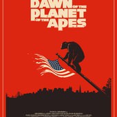 Movie, Dawn of the Planet of the Apes(猩球崛起：黎明的進擊)(猩球崛起：黎明之战)(猿人爭霸戰：猩凶崛起), 電影海報