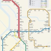 台北捷運, 行駛路網圖, 090704