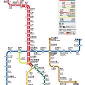 台北捷運, 行駛路網圖, 060513