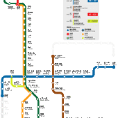 台北捷運, 行駛路網圖, 001230