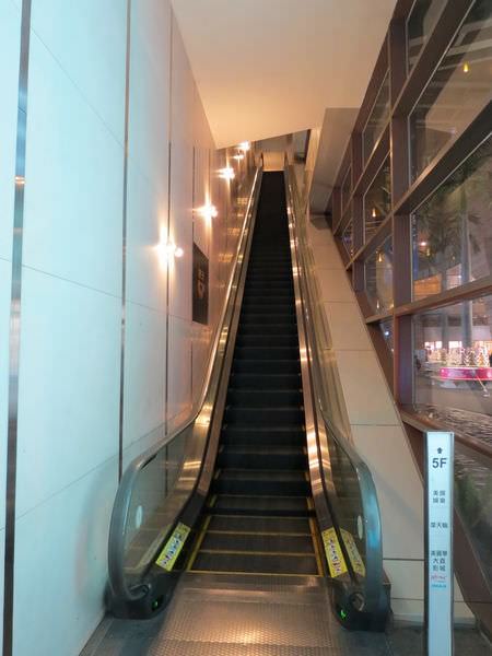 美麗華百樂園, 直達5F電扶梯