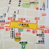 台北捷運, 紅線, 信義線, 東門站, 位置圖