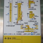 台北捷運, 紅線, 信義線, 大安站, 捷運站平面圖