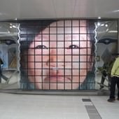 台北捷運, 紅線, 信義線, 台北101/世貿站, 公共藝術, 相遇時刻