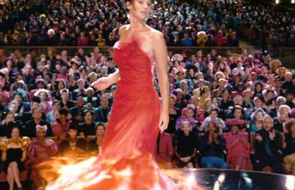 飢餓遊戲(The Hunger Games), fire dress
