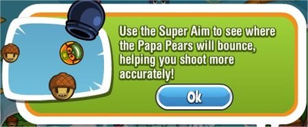 Papa Pear Saga, Super Aim
