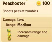 Plants vs. Zombies Adventures, Peashooter