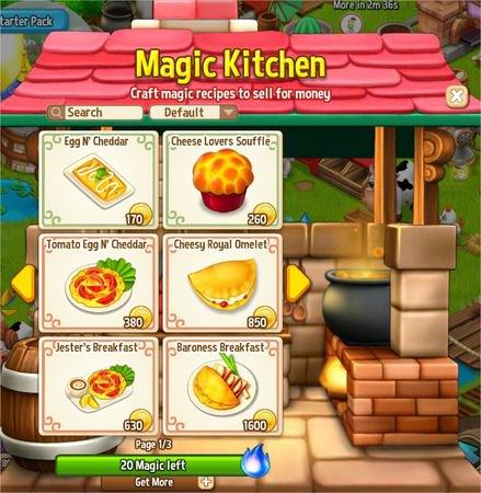 Royal Story, Magic Kitchen