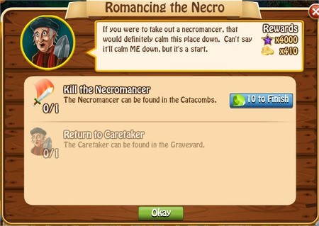 Romancing the Necro, Legends: Rise of a Hero