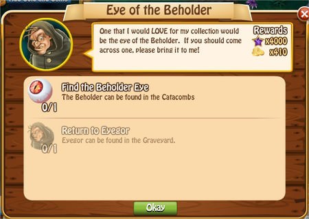 Eye of the Beholder, Legends: Rise of a Hero