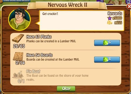 Nercous Wreck II, Legends: Rise of a Hero