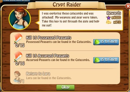 Crypt Raider, Legends: Rise of a Hero